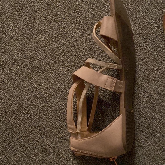 Beige Strappy Sandal - Picture 2 of 3